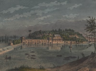 Fairmount Waterworks, Philadelphia, PA by Augustus Kollner